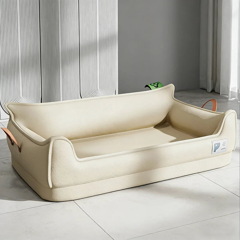 Lit Pour Chien En Cuir