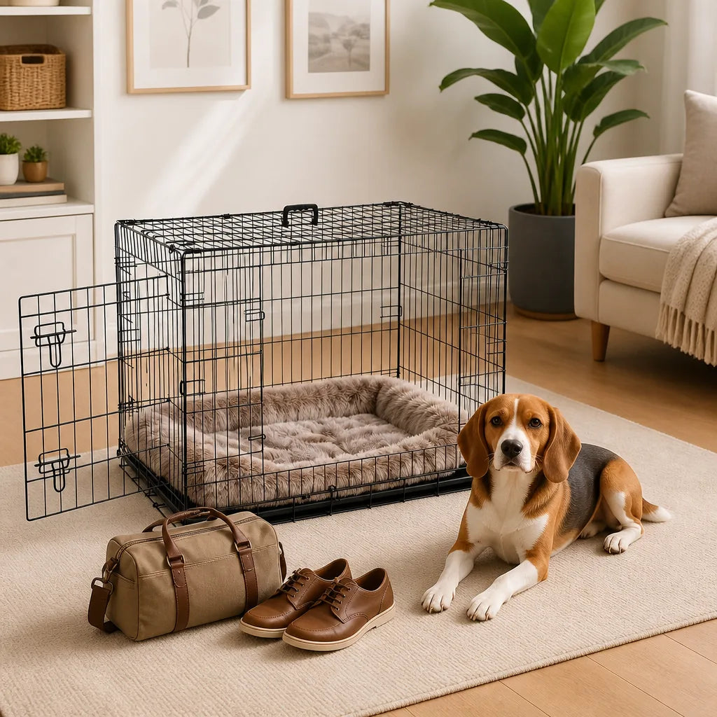 caisse-de-transport-chien-en-fer