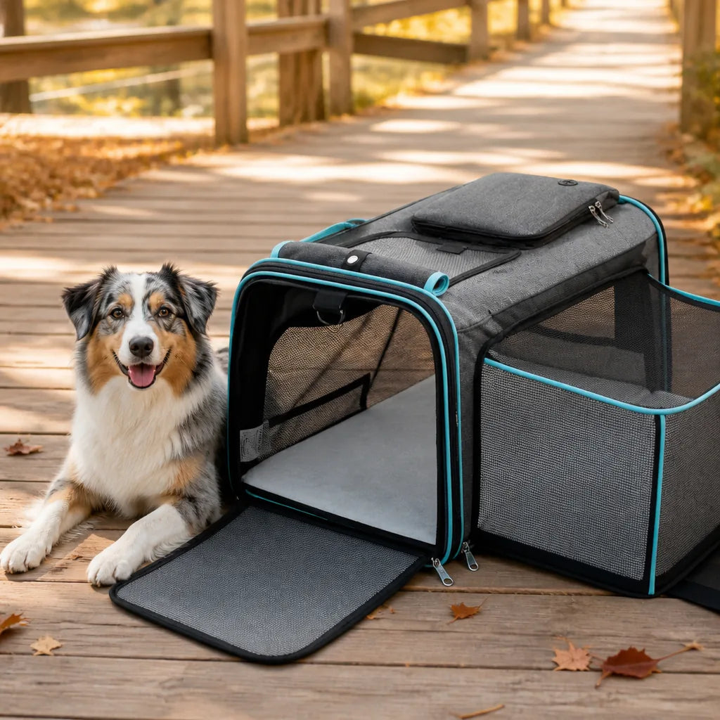 caisse-de-transport-chien-pliable