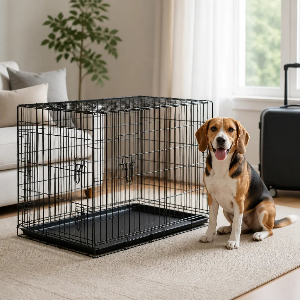 caisse-de-transport-pour-chien-de-chasse