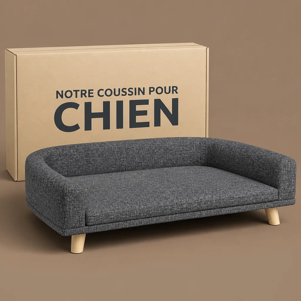 canape-lit-pour-grand-chien-noir