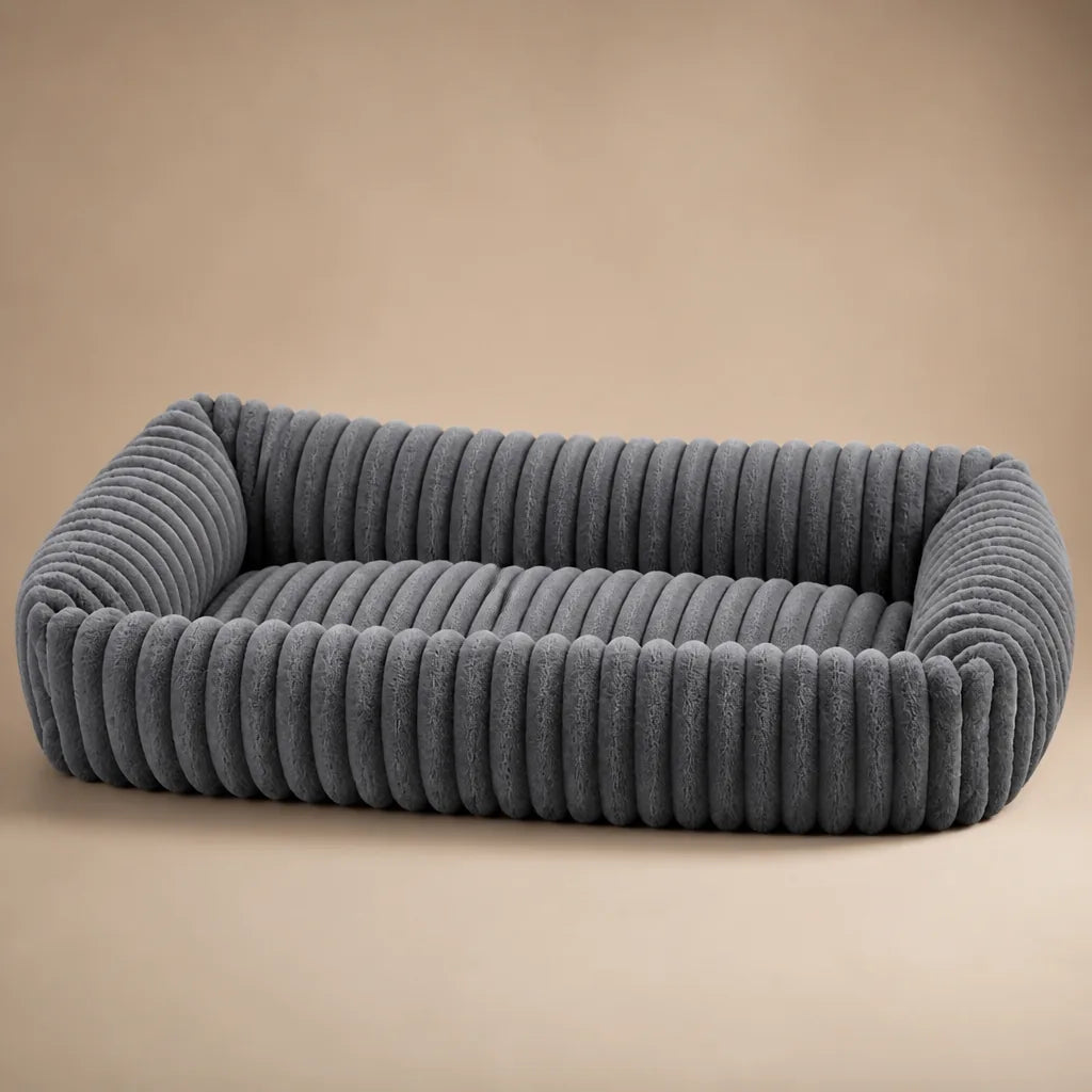 Corbeille Panier Lit Noir Pour Chien