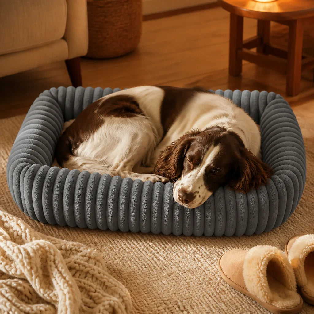 corbeille-panier-lit-noir-pour-chien