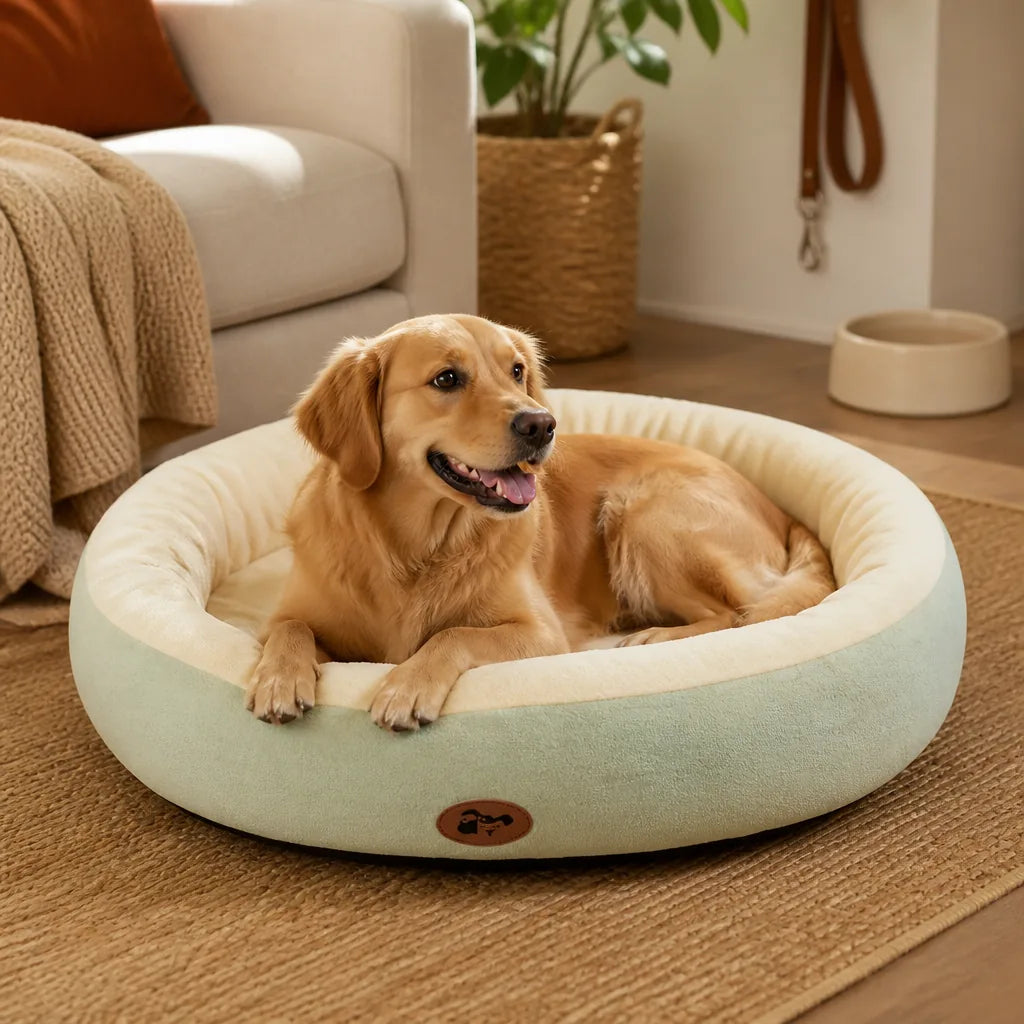 coussin-ovale-gris-taille-large-pour-chien