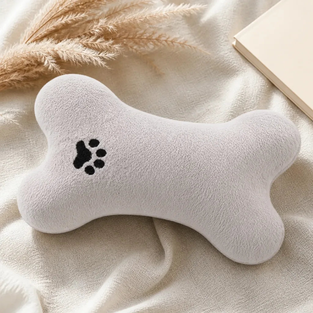 Coussin Pour Chien En Forme D'Os