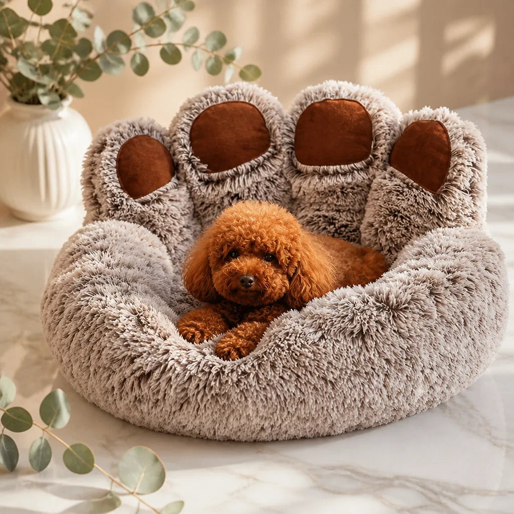 Coussin Pour Chien En Forme De Patte