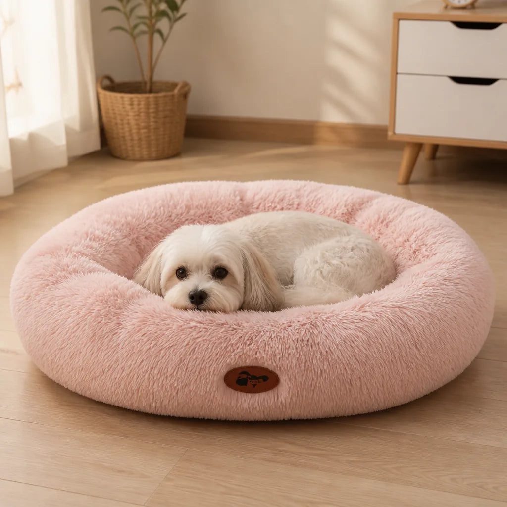 Coussin Pour Chien Rose
