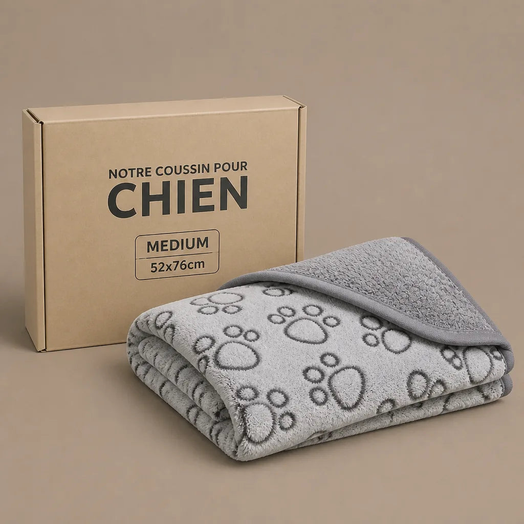 Couverture Grise Pour Chien