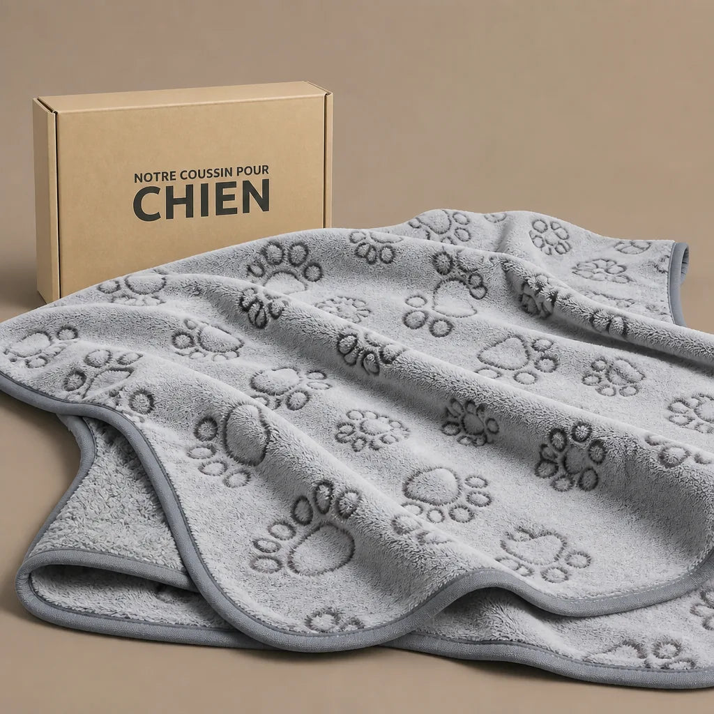 Couverture Grise Pour Chien