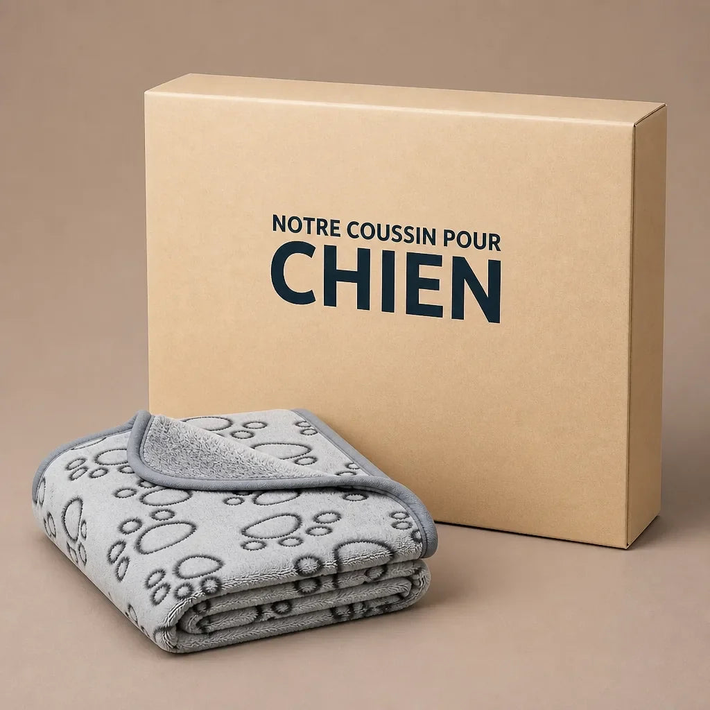 Couverture Polaire Taupe Pour Chien