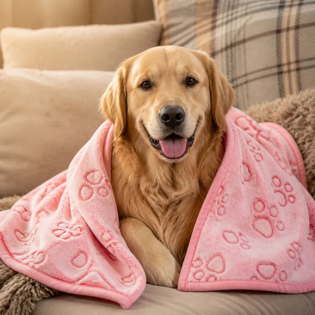 couverture-rose-pour-chien