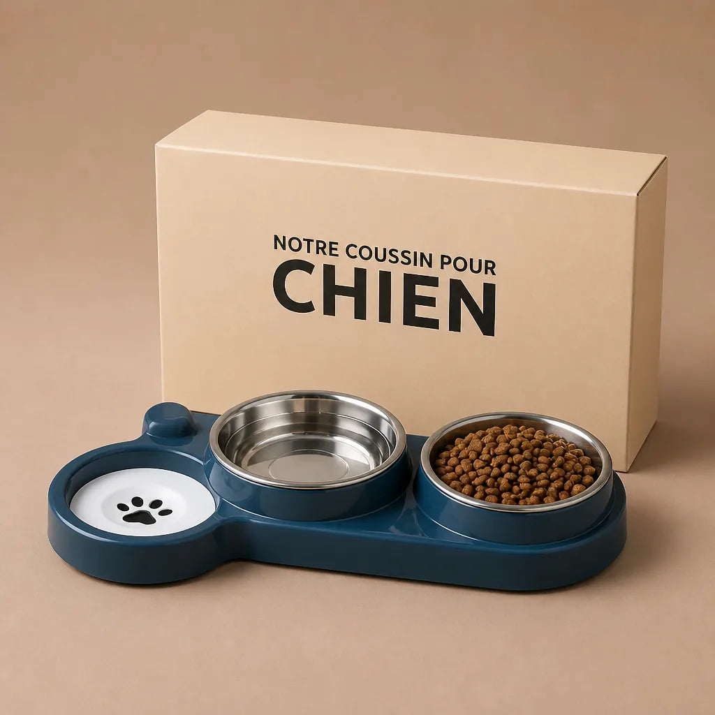 Gamelle Double Pour Chien Design