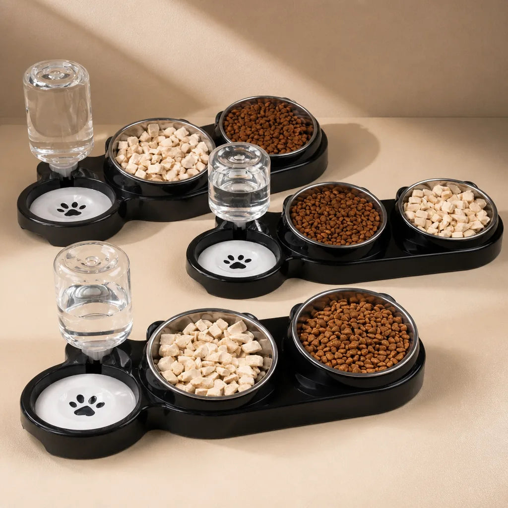 Gamelle Double Pour Chien Design