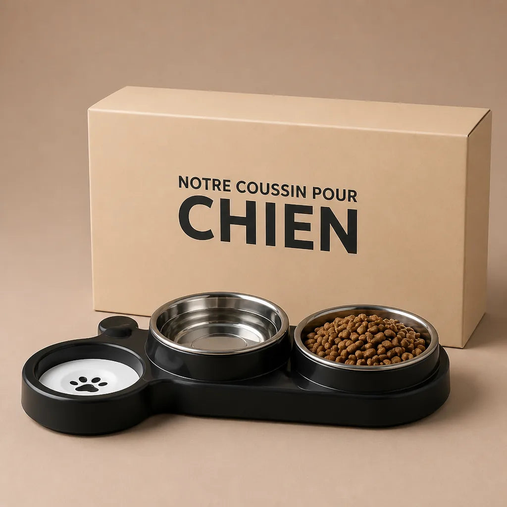 Gamelle Double Pour Chien Design