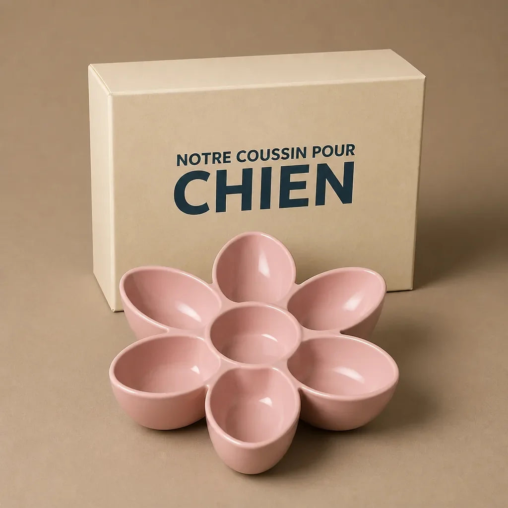 Gamelle Pour Chien Avec Collerette