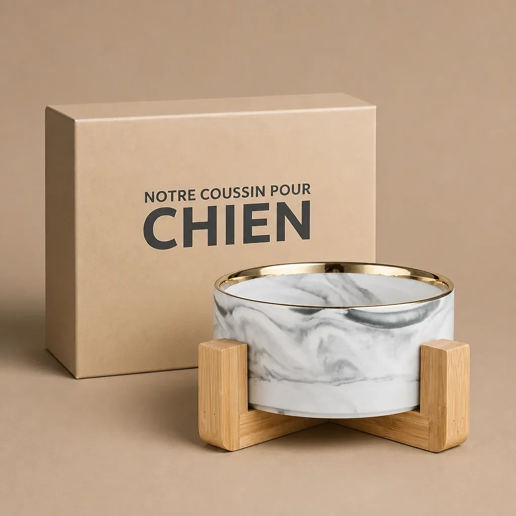 Gamelle Pour Chien Marbre