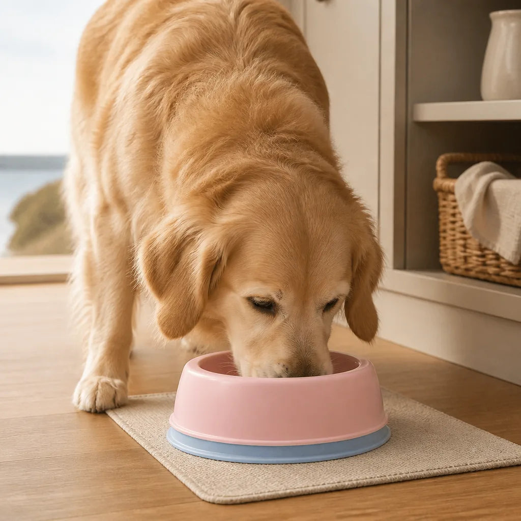 gamelle-pour-chien-rose