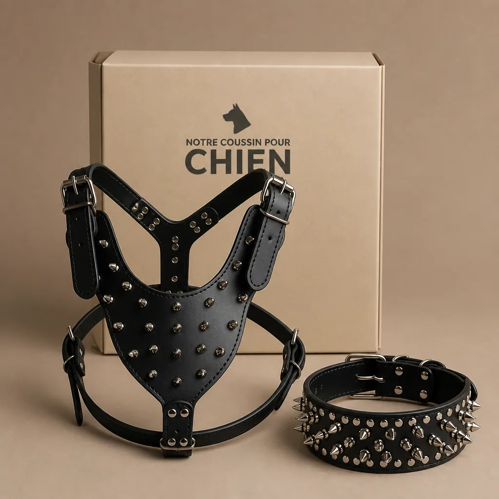 Harnais Cuir Pour Chien Molosse