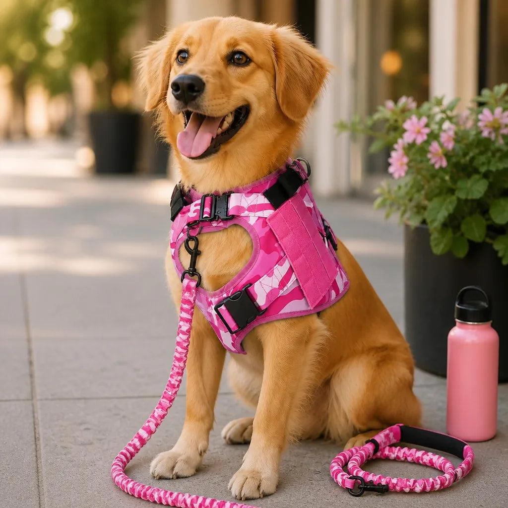 Harnais Pour Chien Rose