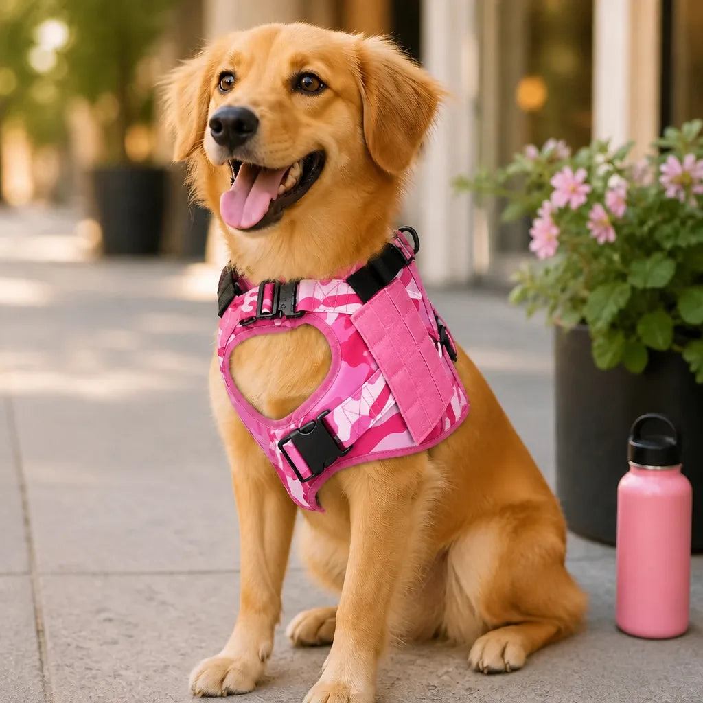Harnais Pour Chien Rose
