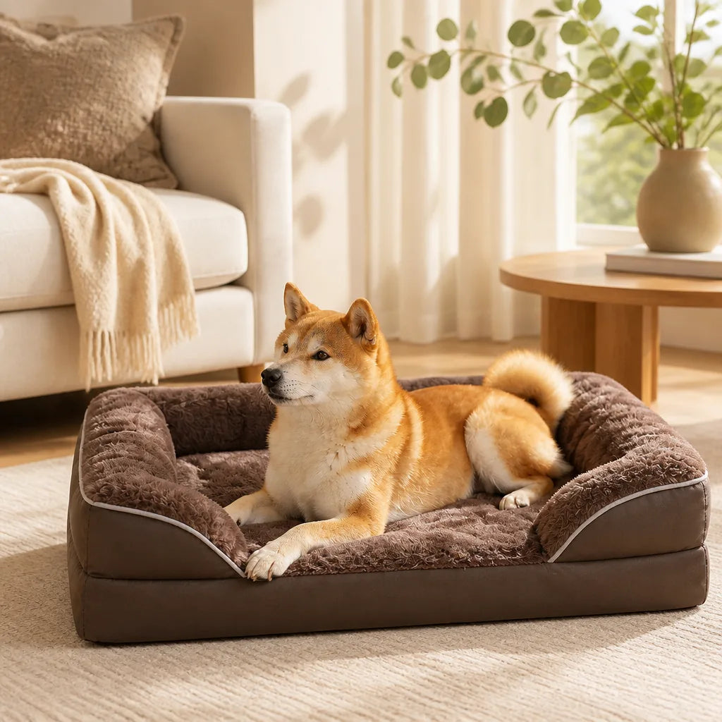 Lit à Mémoire de Forme Pour Chien