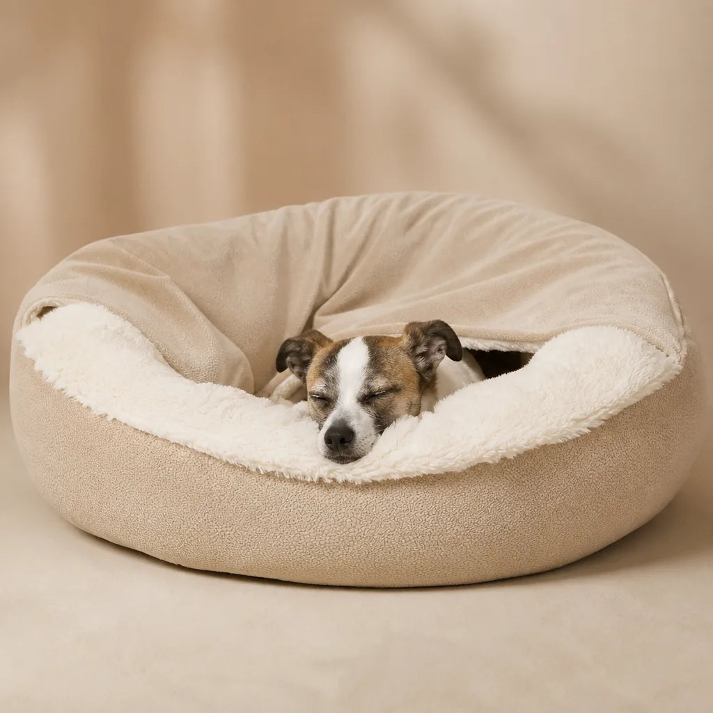 Lit Pour Chien Avec Couverture