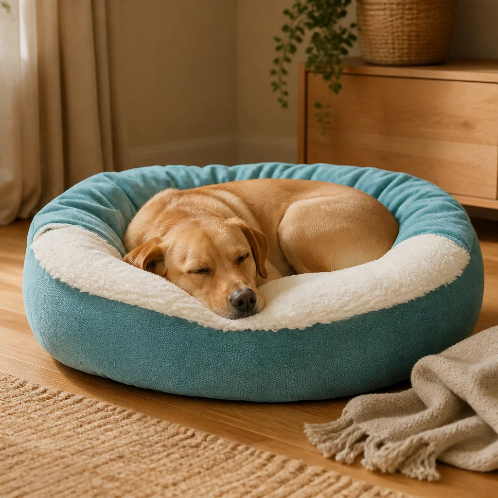 lit-pour-chien-avec-couverture