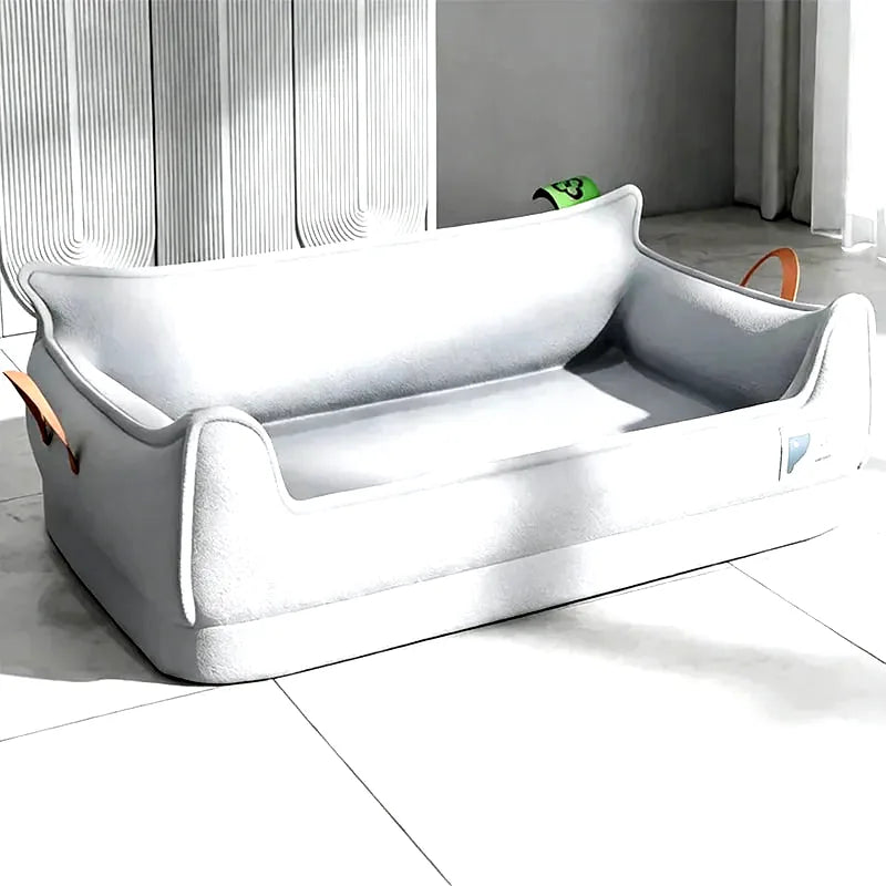 lit-pour-chien-en-cuir