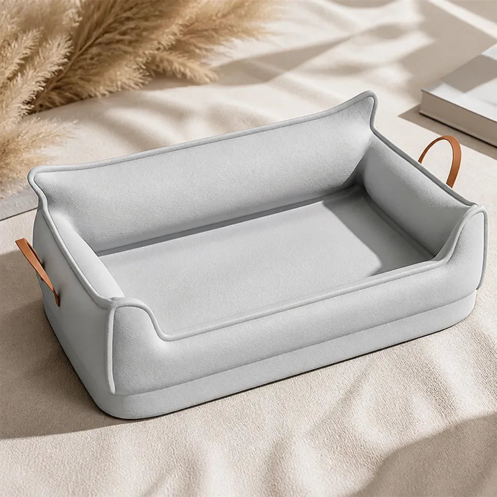 Lit Pour Chien En Cuir