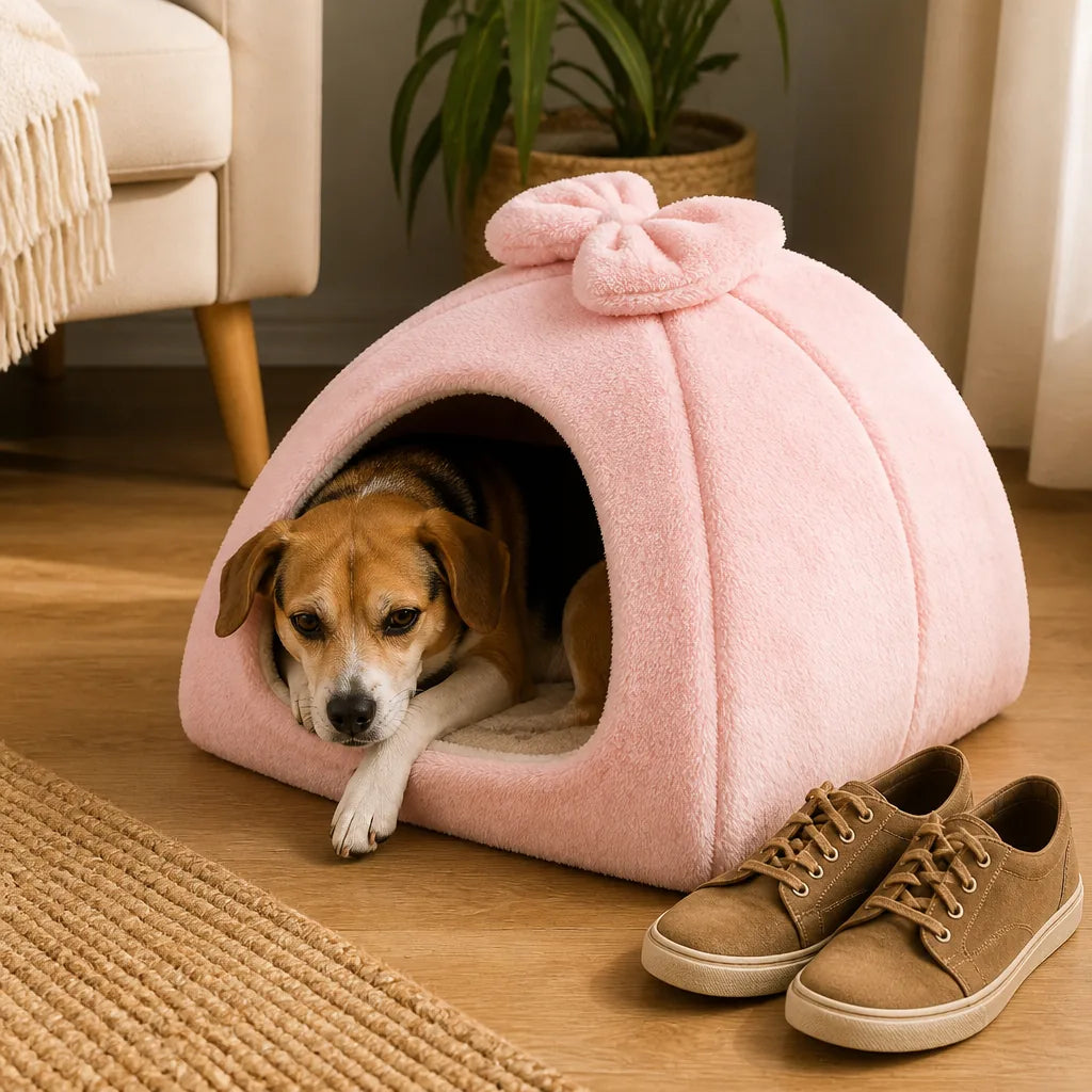 lit-pour-chien-rose