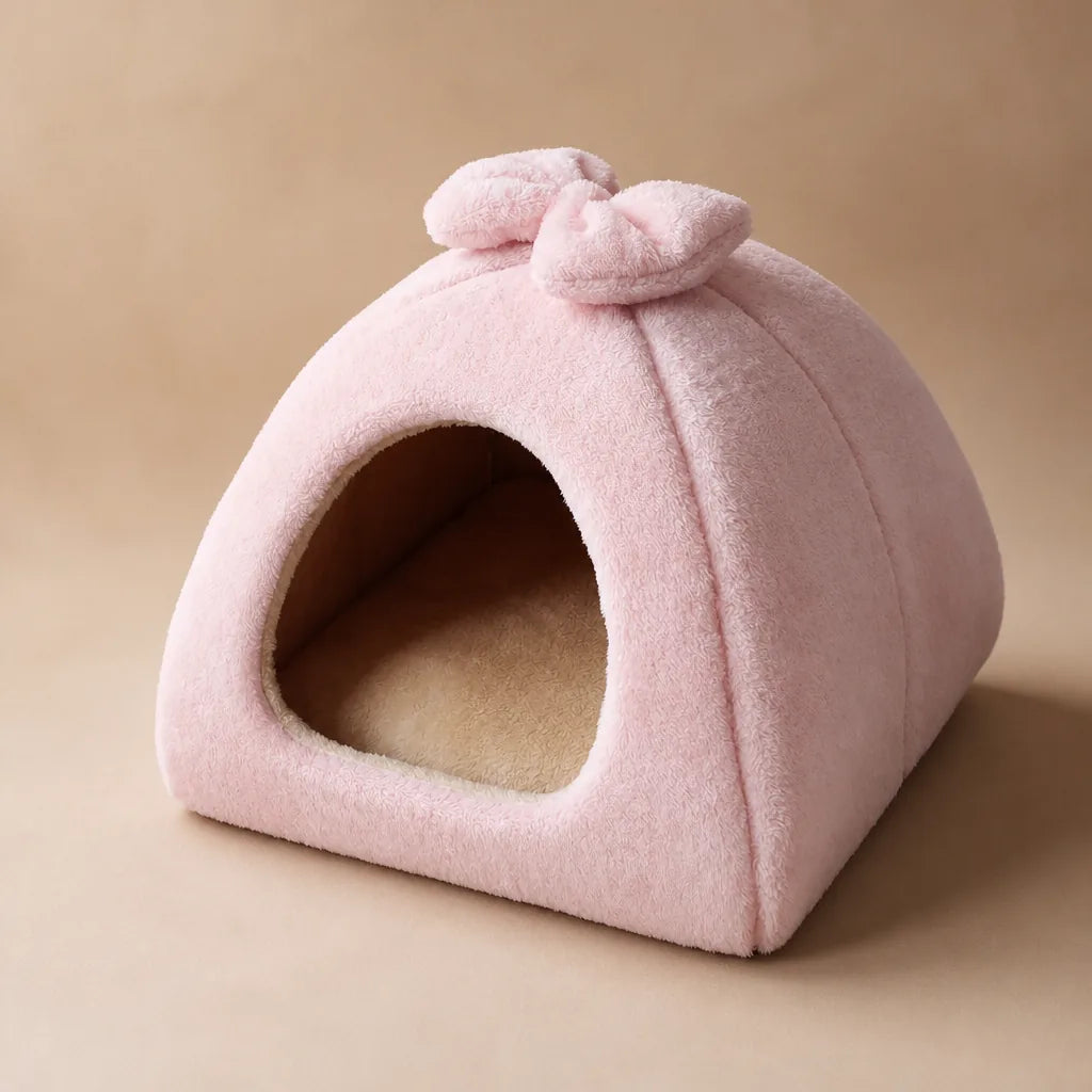 Lit Pour Chien Rose