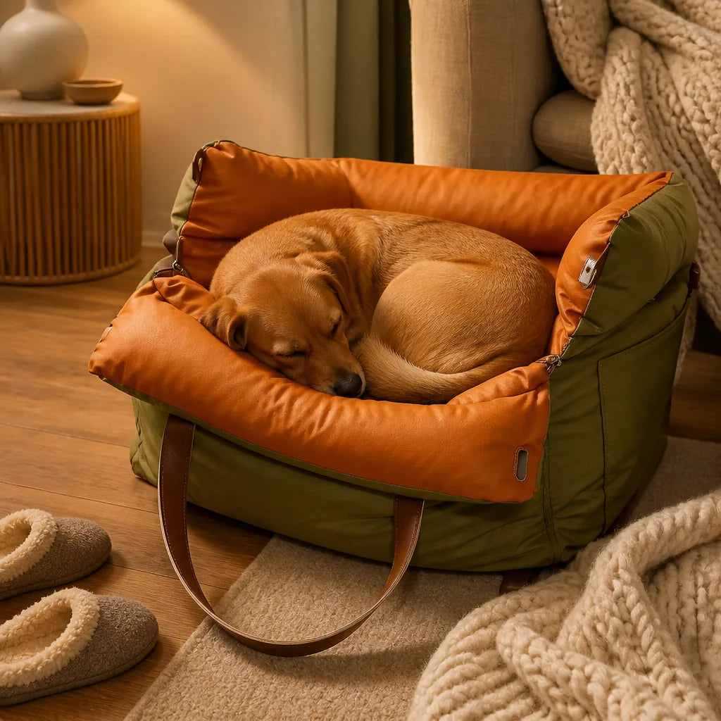 lit-pour-chien-simili-cuir