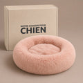 lit-rond-en-peluche-pour-chien
