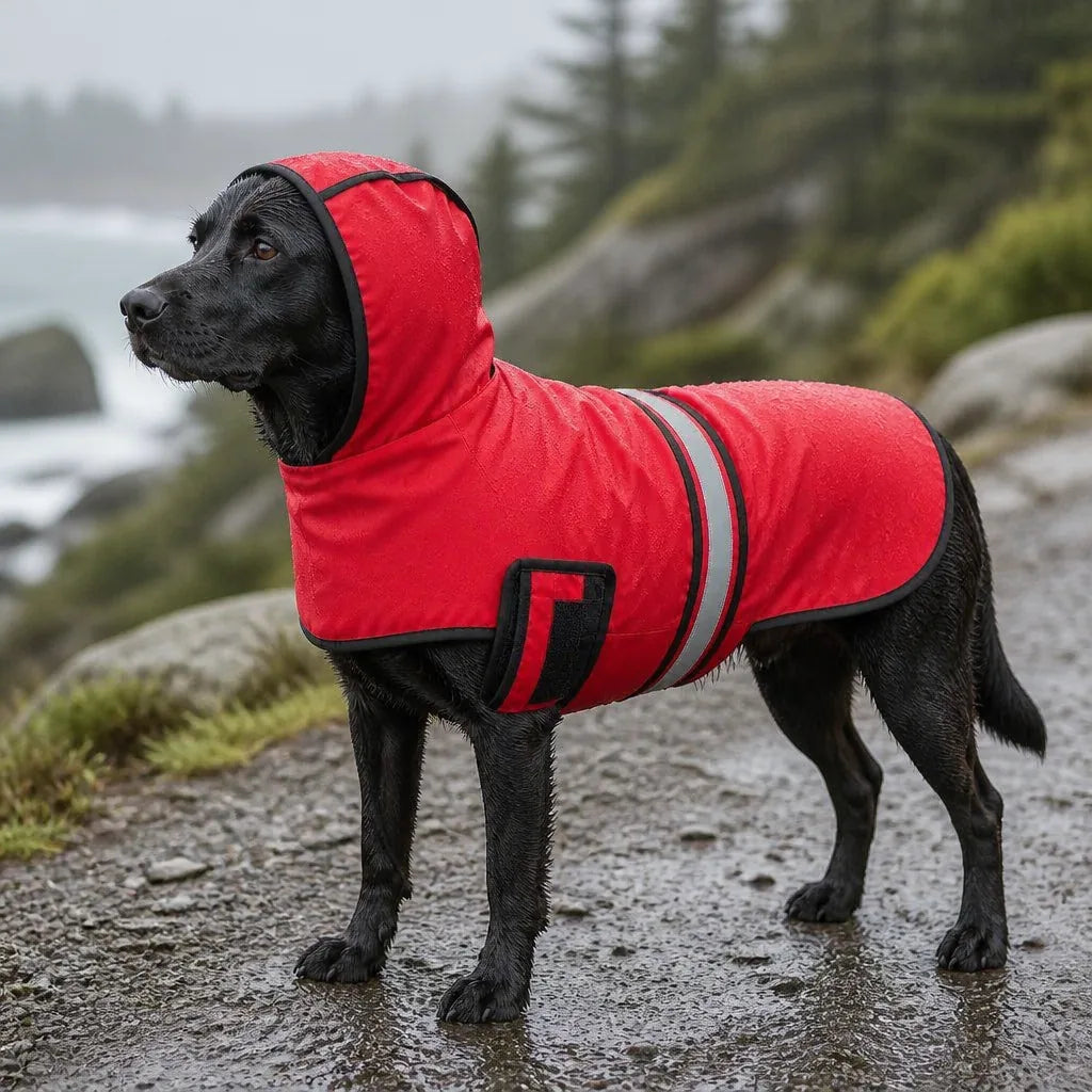 Manteau A Capuche Pour Chien