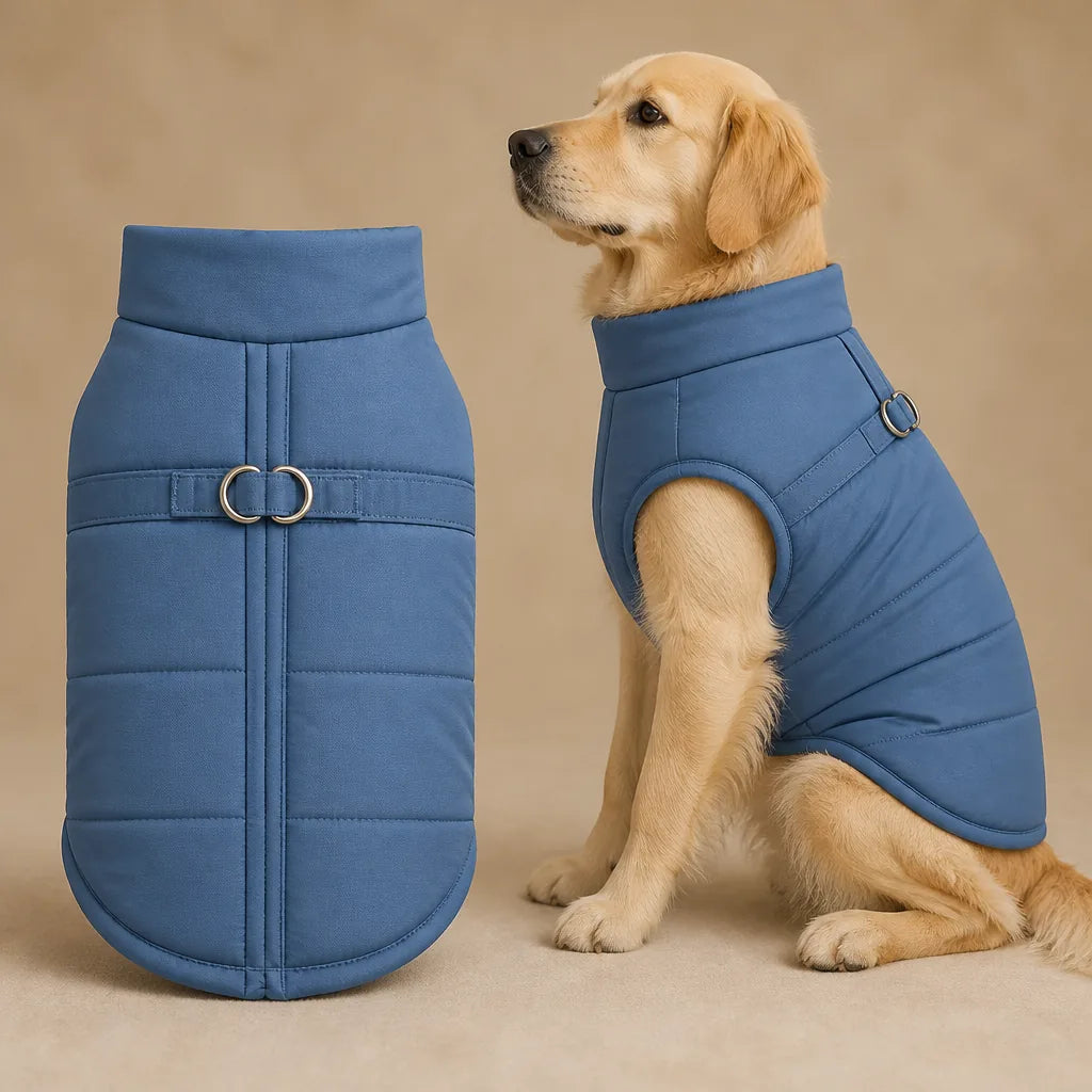 Manteau Pour Chien Avec Fermeture Sur Le Dos