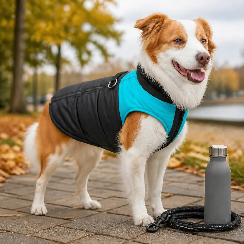 Manteau Pour Chien Avec Fermeture Sur Le Dos