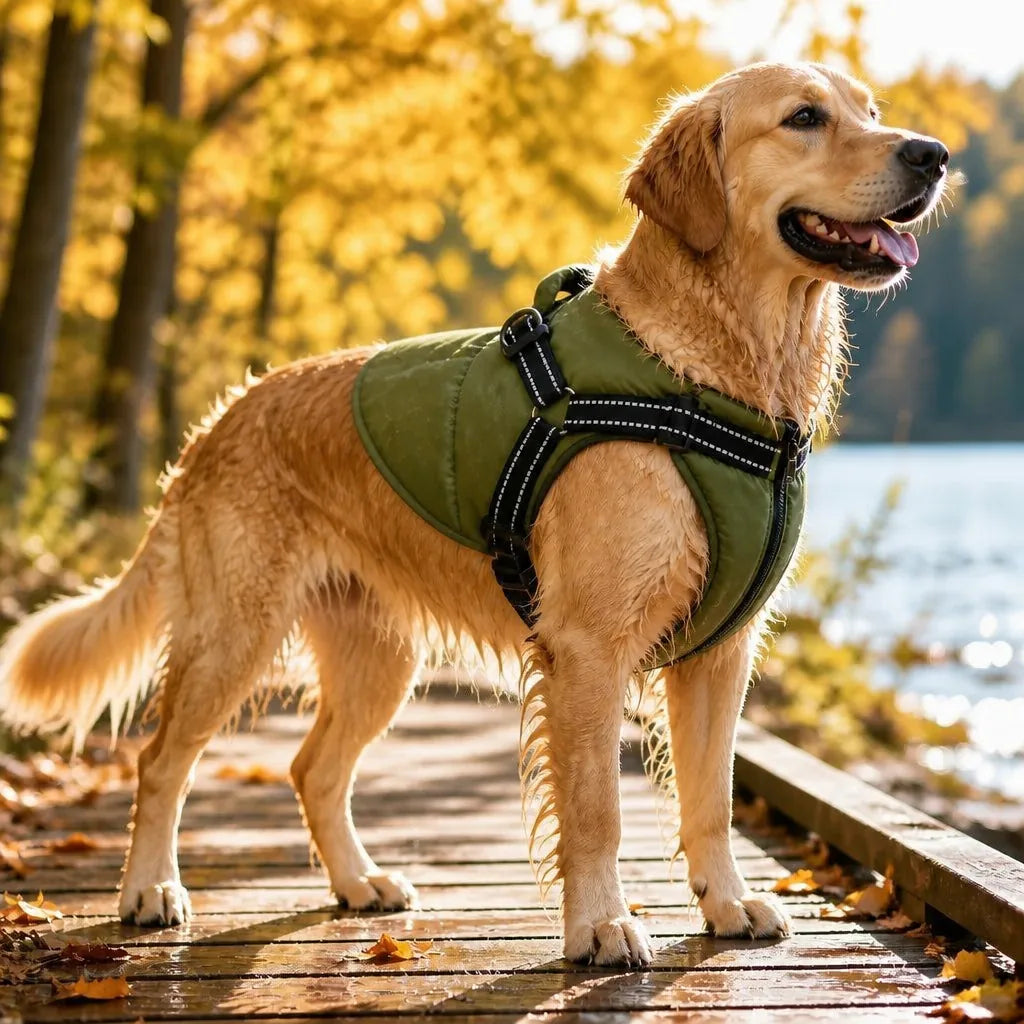 Manteau Pour Chien Avec Harnais Intégré