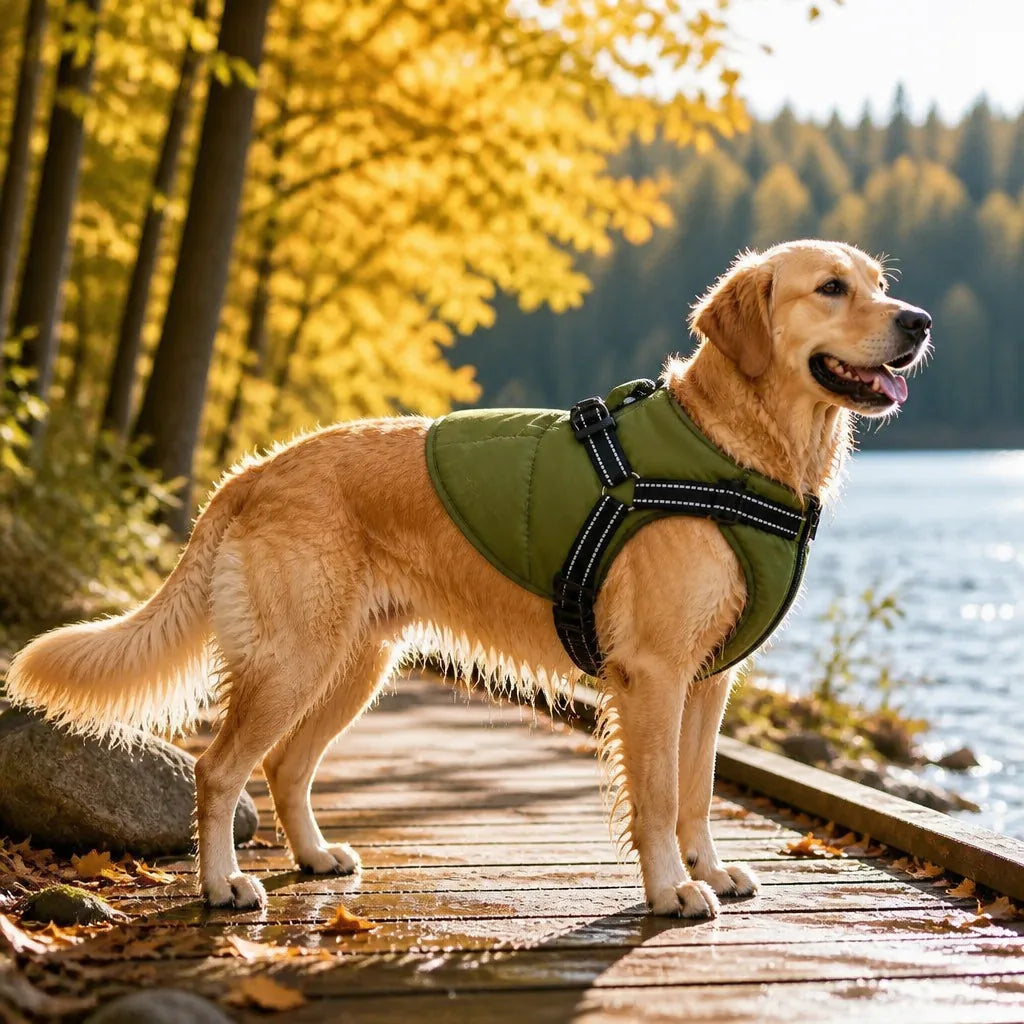 Manteau Pour Chien Avec Harnais Intégré