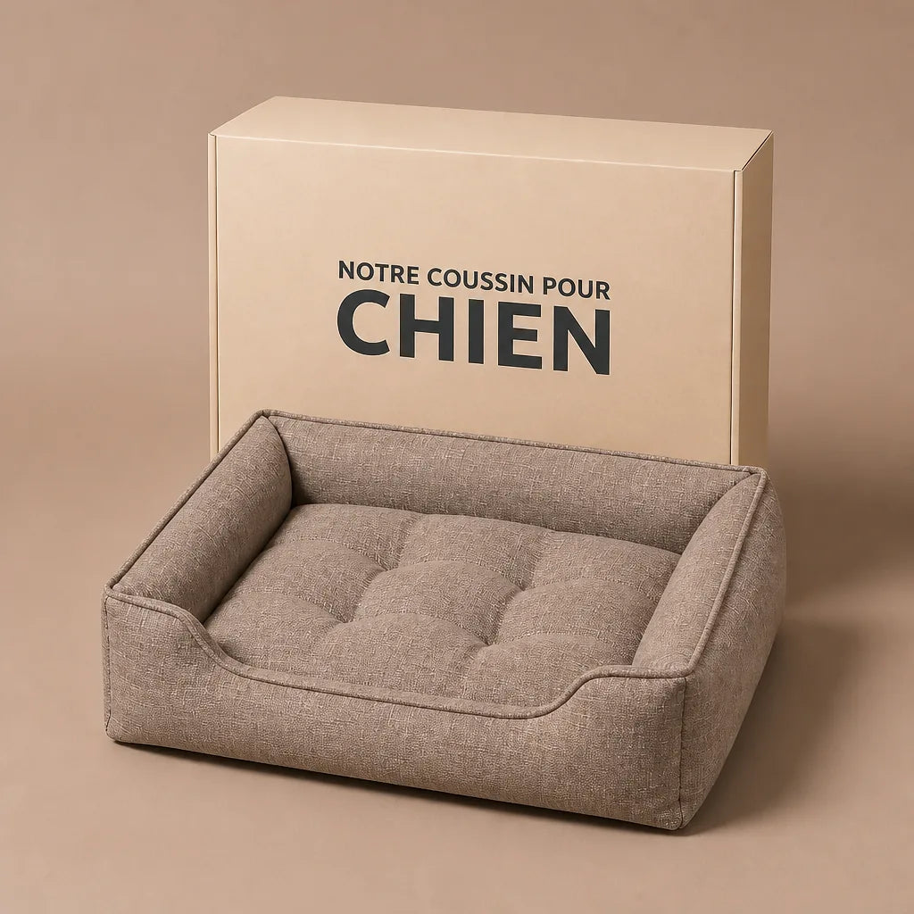 Panier Imperméable Taupe Pour Chien