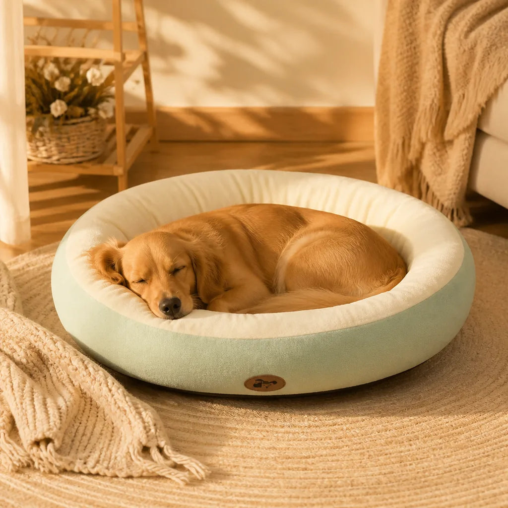 panier-ovale-gris-tourterelle-pour-chien