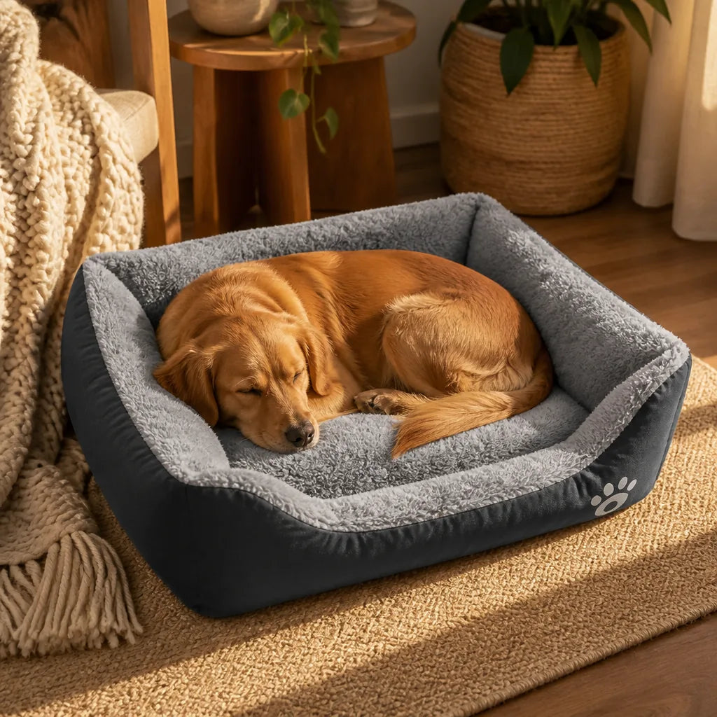 panier-pour-chien-noir