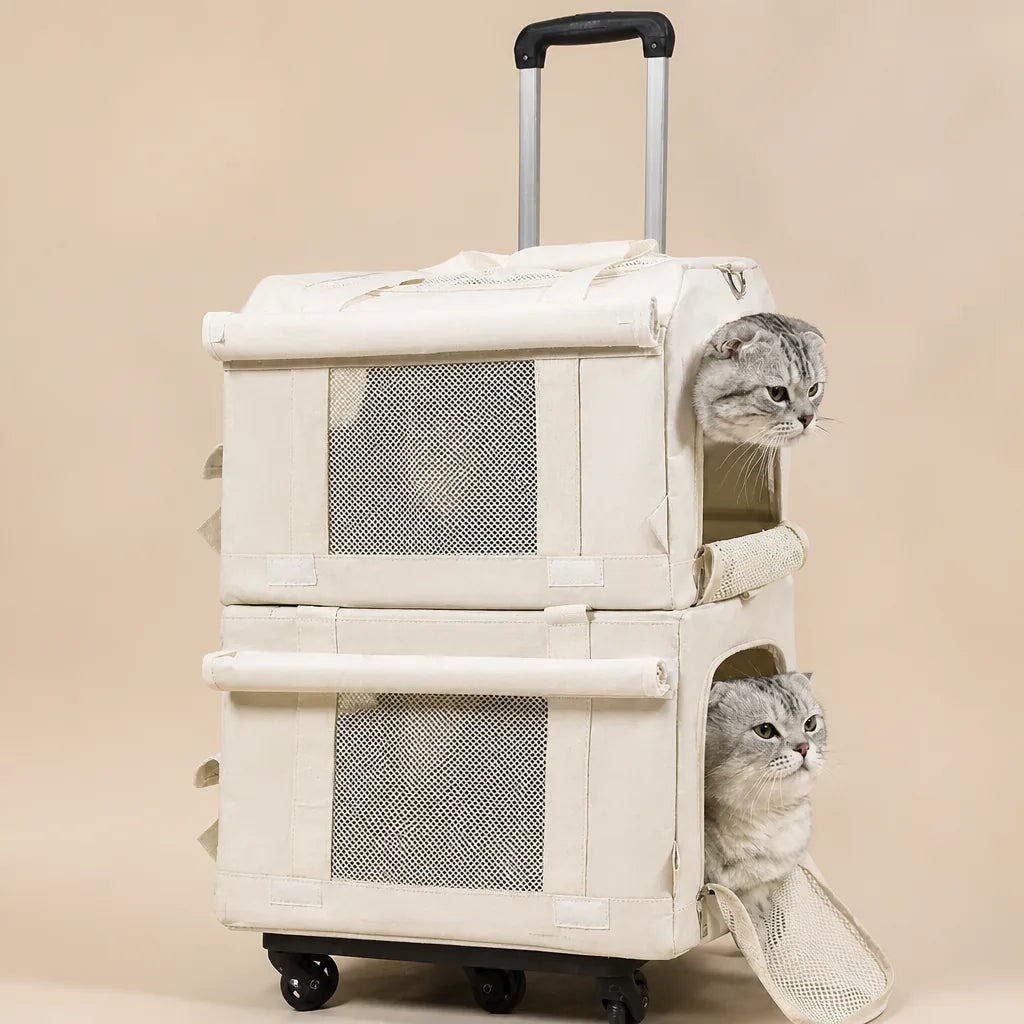 Sac De Transport A Roulette Pour Chien