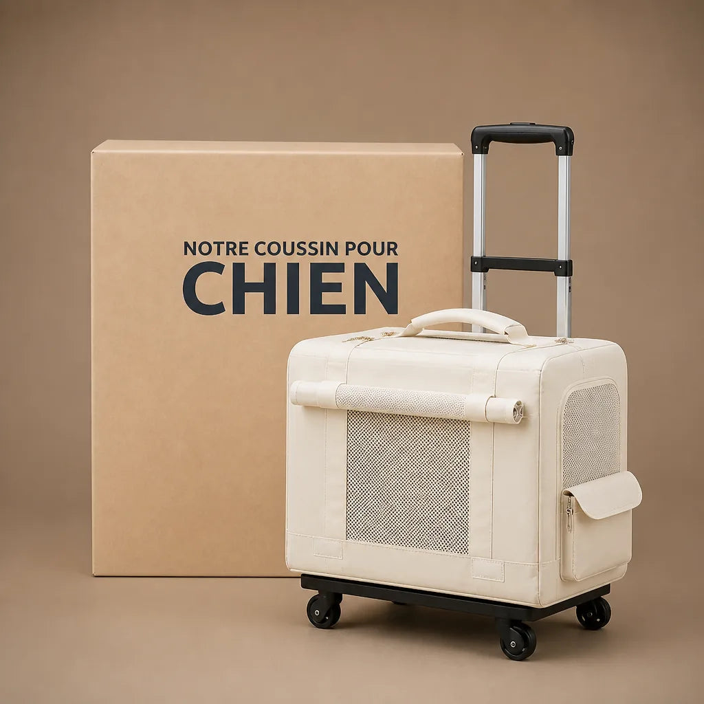 Sac De Transport A Roulette Pour Chien