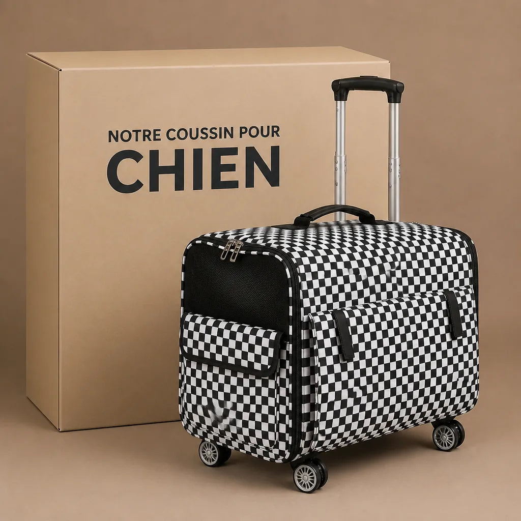 Sac De Transport A Roulettes Chien 15 Kg