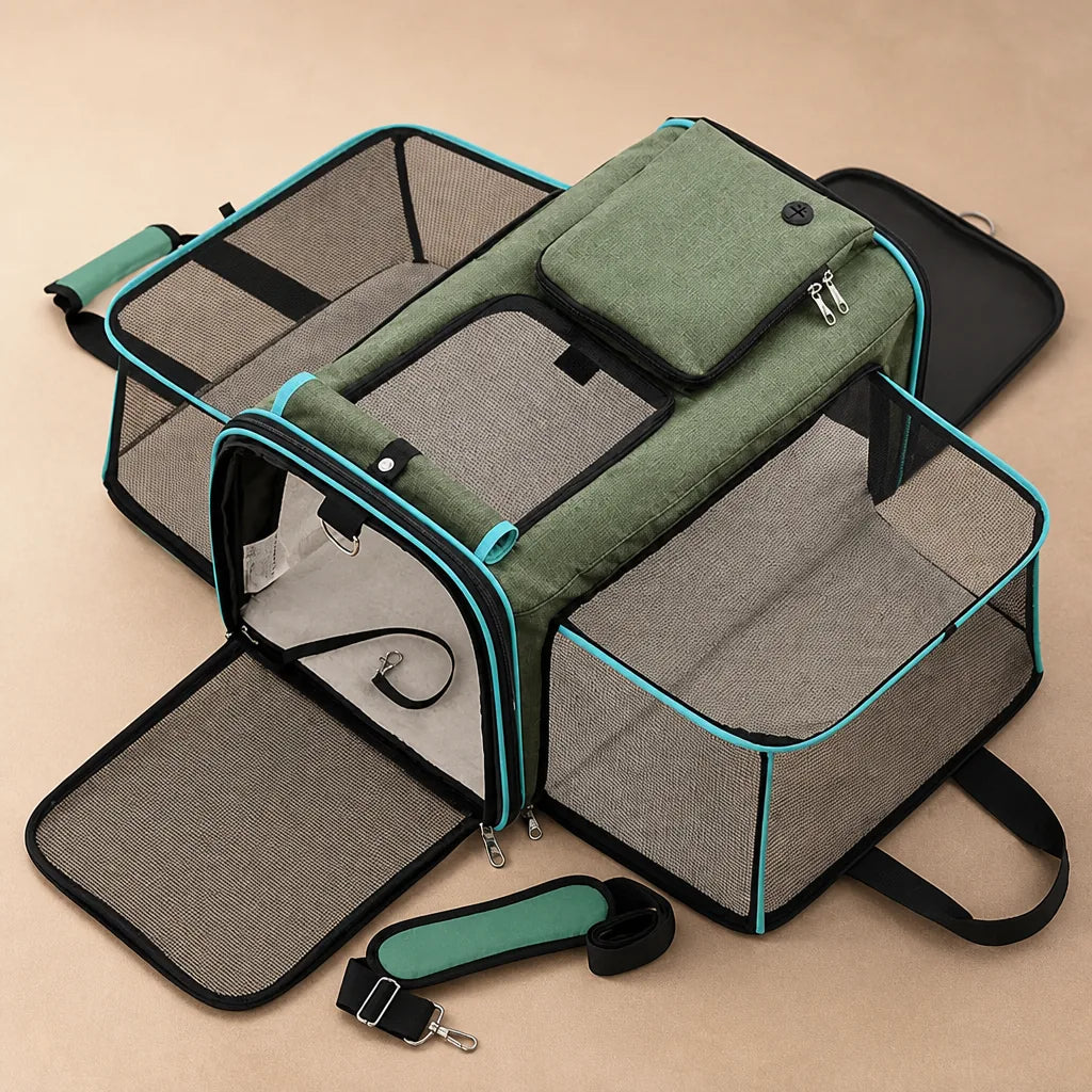 Sac De Transport Fluo Pour Chien Et Chat