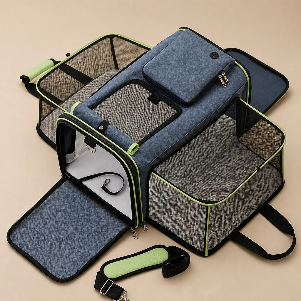 Sac De Transport Fluo Pour Chien Et Chat