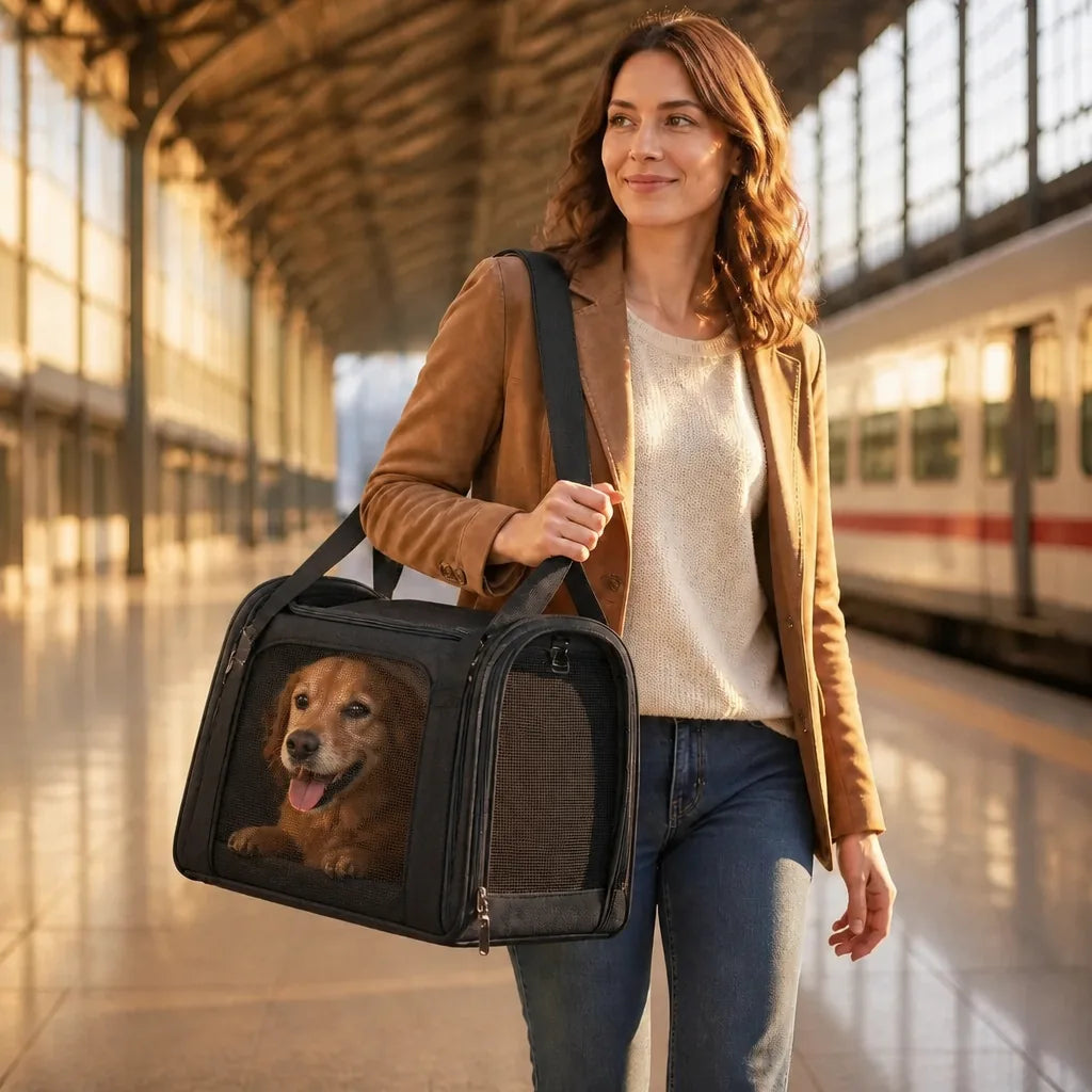 Sac De Transport Homologué Avion Pour Petit Chien