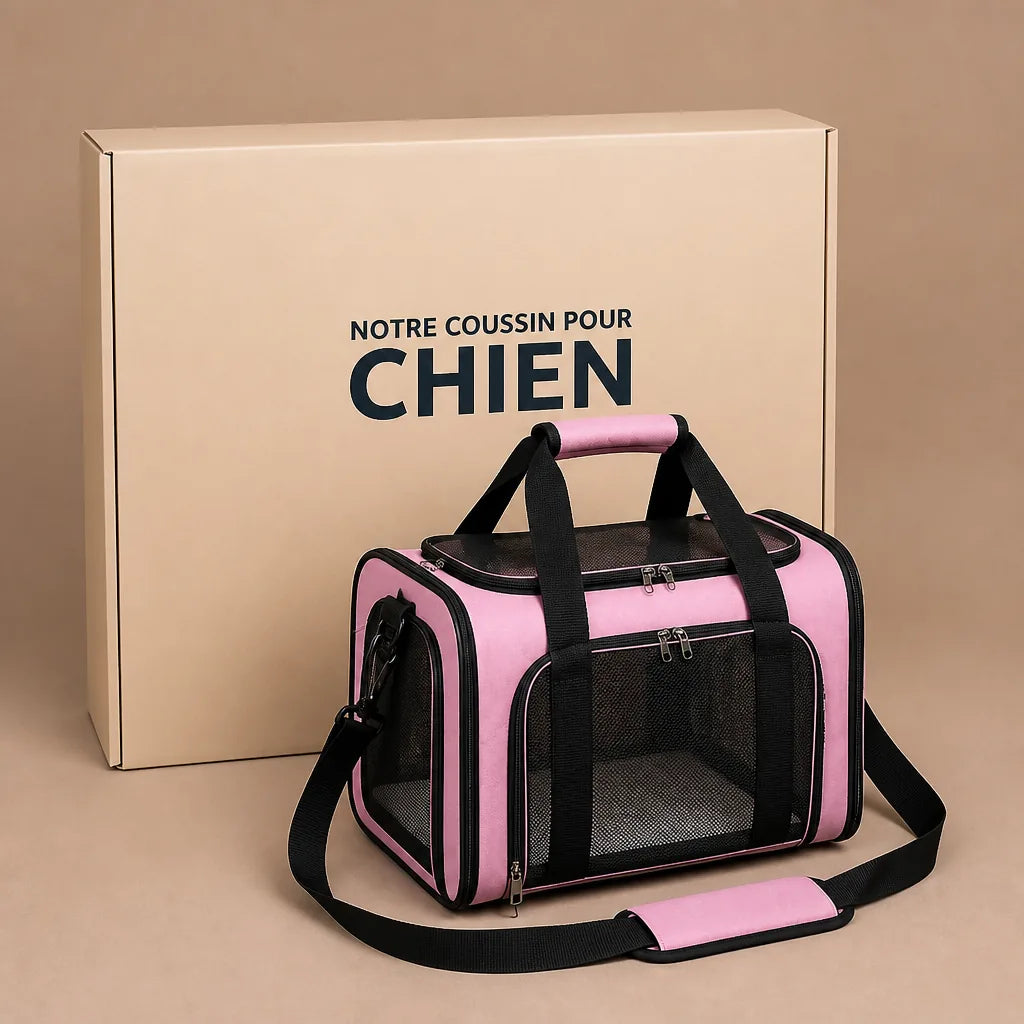 Sac De Transport Pliable À Bandoulière Pour Chien Et Chat