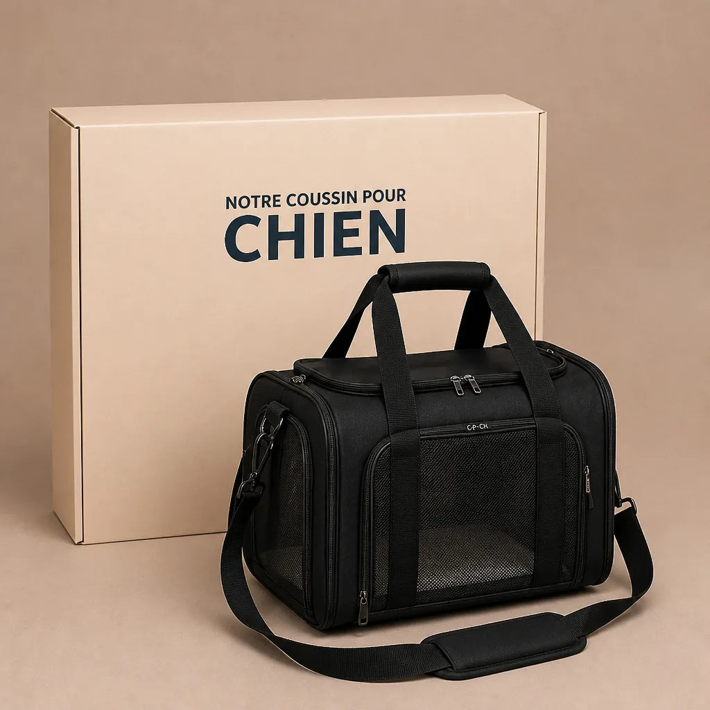 Sac De Transport Pliable À Bandoulière Pour Chien Et Chat