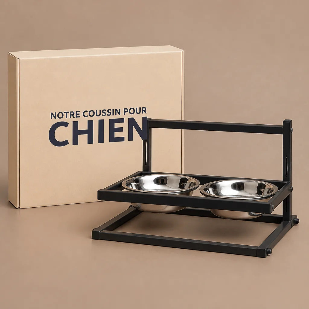 support-gamelle-chien-pour-cage